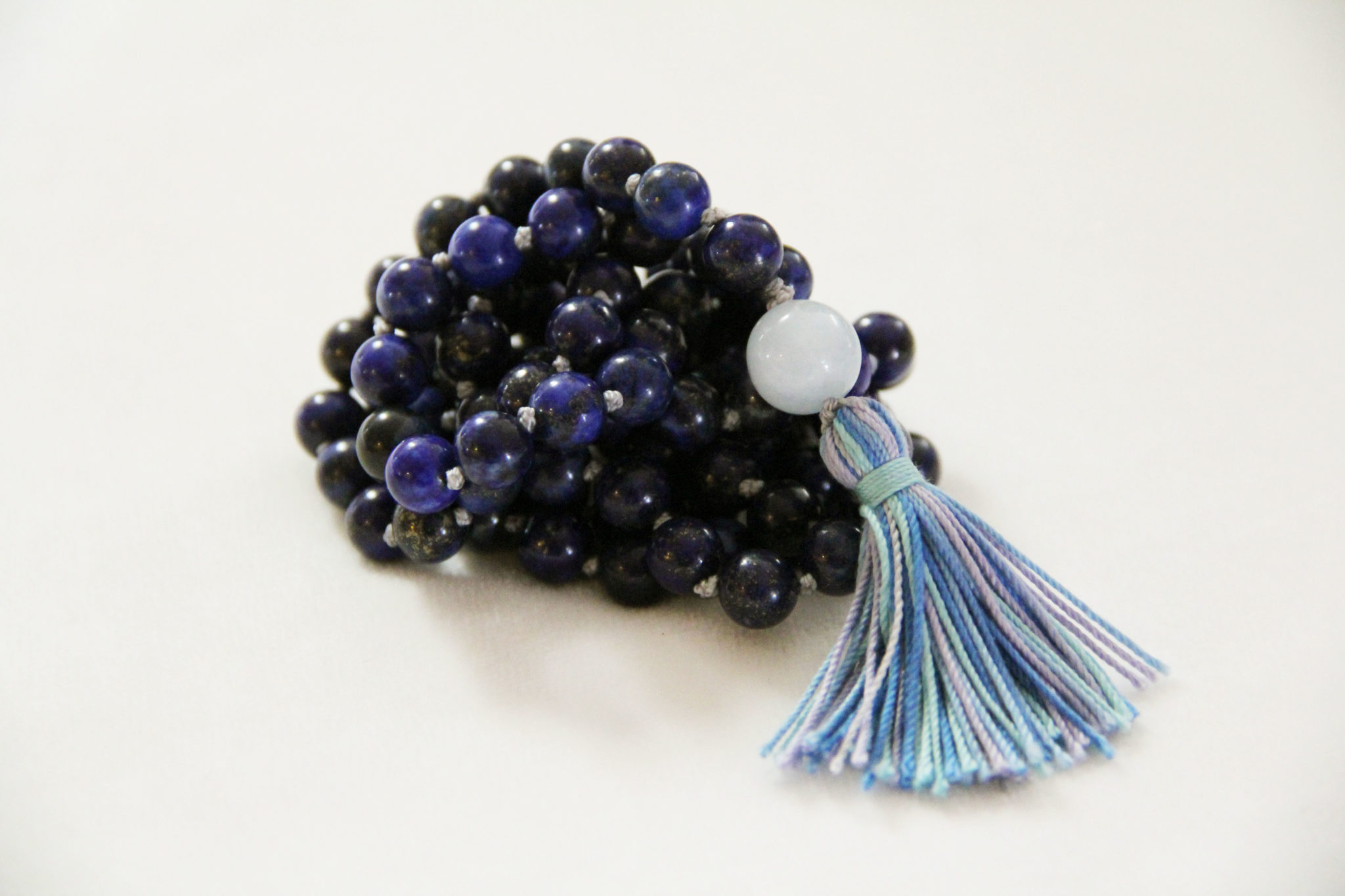 Lapis lazuli mala