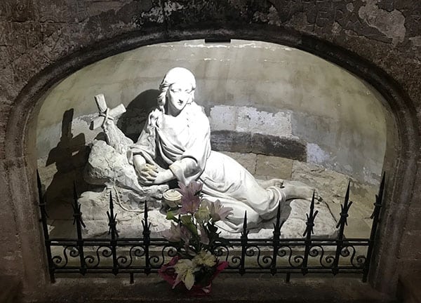 Mary Magdalene sculpture