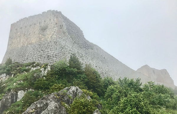 The Ruins of Montsegur