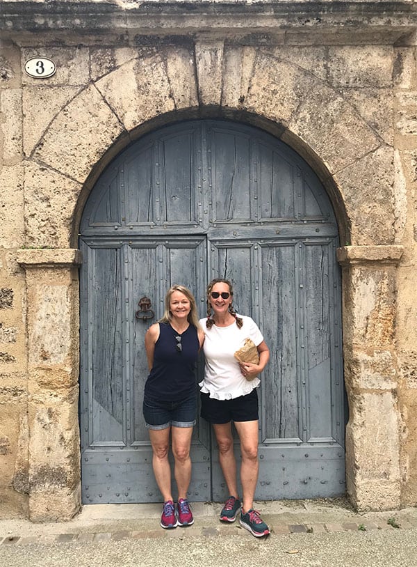 entrance to french home