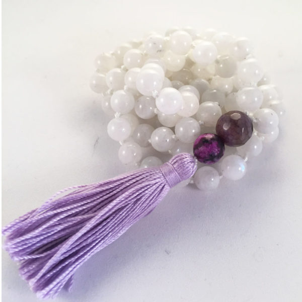 Moonstone Mala | Supports Emotional Healing | Becky Prater